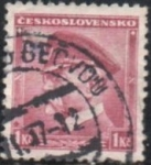 Stamps Czechoslovakia -  Pres. Masaryk