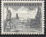 Stamps Czechoslovakia -  Puente Carlos y Praga