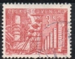 Stamps Czechoslovakia -  Mina Kladno