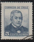 Stamps Chile -  M. Montt