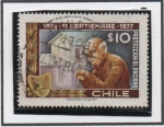 Stamps Chile -  Hombre Viejo en el Hogar