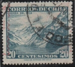 Stamps Chile -  Laguna d' Inca