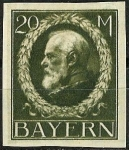 Stamps Germany -  Luis III - Baviera