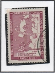 Sellos de America - Chile -  Mapa d' l' Provincia d' nChiloe