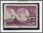 Sellos de America - Chile -  Emblema d' ILO y l' Tierra