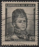 Stamps Chile -  Benardo O'Higgns