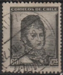 Stamps Chile -  Benardo O'Higgns