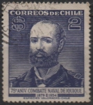 Sellos de America - Chile -  Arturo Prat Chacon