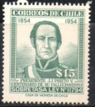 Stamps Chile -  Joaquin Prieto