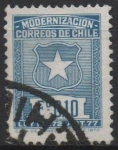 Stamps Chile -  Escudo d' Armas