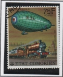 Stamps Comoros -  R.34, 1919 Southern Belle 1910, Graf Bretaña