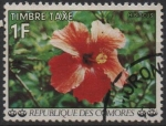 Sellos de Africa - Comores -  Hibisco