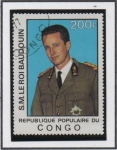 Stamps Republic of the Congo -  Rey Baudoin