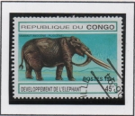 Stamps Republic of the Congo -  Evolución d' Elefante: Mamut