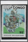 Stamps Republic of the Congo -  Sumergibles d' Profundidad:  J. Sean Link 1