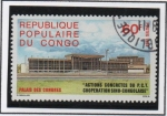 Sellos de Africa - Rep�blica del Congo -  Palacio d' Congresos