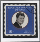 Sellos de Africa - Rep�blica del Congo -  John F. Kennedy