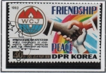 Stamps North Korea -  Conferencia Mundial d' Periodistas Contra el Imperialismo