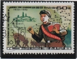 Stamps North Korea -  Viaje d' mil ries para el Aprendizaje