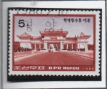 Stamps North Korea -  Mártires Revolucionarios:Puerta d' Cementerio