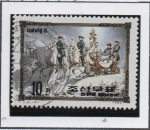 Stamps North Korea -  Escenas Historicas d' l' Realeza Europea: Luis II