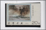 Stamps North Korea -  Pinturas Coreanas: Lucha contra la Agresión Japonesa, Norte d' Manchuria