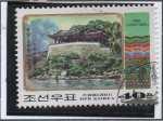 Sellos de Asia - Corea del norte -  Pabellones Históricos: Yongwang , Pyongyang