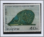 Stamps North Korea -  Reliquias Culturales: Ornamento d' Oro y cobre Dinastía Koguryo