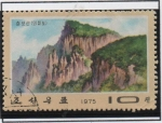 Sellos de Asia - Corea del norte -  Monte Chilbo Vistas: Pico Jangsu