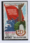 Stamps North Korea -  Reunion Wangiaesen 50 Aniv.