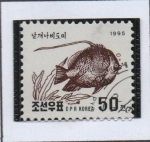 Stamps North Korea -  Coralfis Banderin