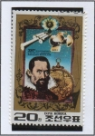 Stamps North Korea -  Johannes Kepler