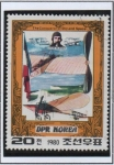 Stamps North Korea -  Conquistadores d' Cielo: Louis Bleriot, Francia