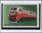 Sellos de Asia - Corea del norte -  Locomotoras:  Kumsog Diesel