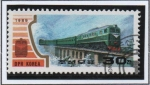 Stamps North Korea -  Locomotoras: Diesel