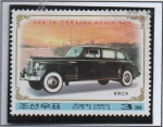 Stamps North Korea -  Coches usados por Kim II Sung: Zis