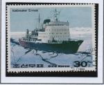 Stamps North Korea -  Barcos: Ermak