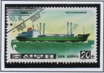 Stamps North Korea -  Barcos:Ryngnamsan