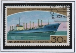 Stamps North Korea -  Barcos: Jangjasan