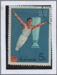 Stamps North Korea -  Victorias Norcoreanas en 1973: Gimnasia