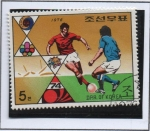 Stamps North Korea -  Actividades Internacionales: copa d' Mundo