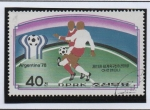 Stamps North Korea -  Argentina'78: Ataque