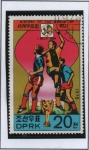 Stamps North Korea -  Historia d' l' copa d' mundo d' Futbol: Italia 1934