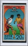 Stamps North Korea -  Historia d' l' copa d' mundo d' Futbol: Inglaterra 1966