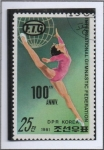 Stamps North Korea -  Federación Internacional d' Gimnasia: Rítmica