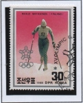 Stamps North Korea -  Juegos Olimpicos d' Invierno  Calgary: Ganadores: Marjo Matikainen