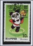 Stamps North Korea -  Juegos Asiáticos, Beijing: Mascota