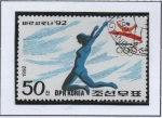 Stamps North Korea -  Barcelona'92 Pruebas Femeninas:  Salto