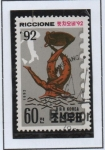 Stamps North Korea -  Feria Riccione'92: Emblema