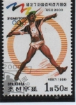 Stamps North Korea -  Juegos Olimpicos d' Verano Sídney: Jabalina